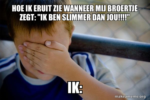 Confession Kid meme