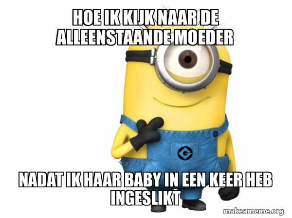 Thoughtful Minion meme