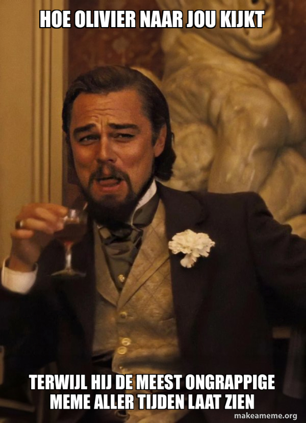 Leonardo DiCaprio Laughing Django meme