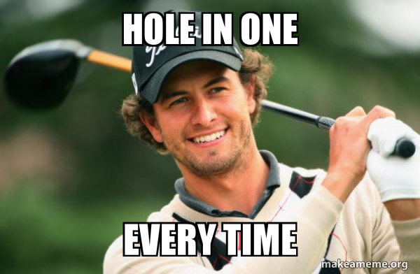 Adam Scott Golfer meme
