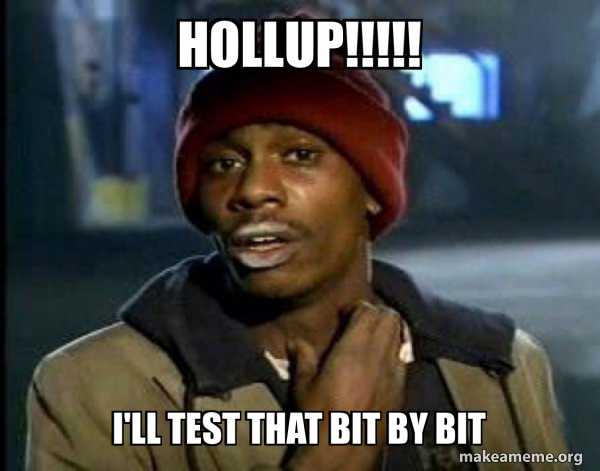HOLLUP!!!!! I'LL TEST THAT BIT BY BIT - Dave Chappelle Junkie Y'all Got ...