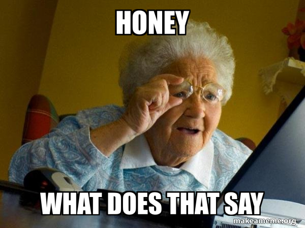Internet Grandma meme
