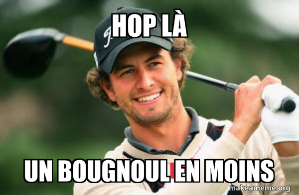 Adam Scott Golfer meme