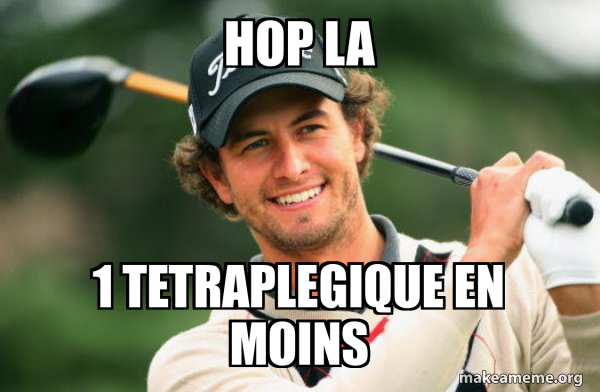 Adam Scott Golfer meme