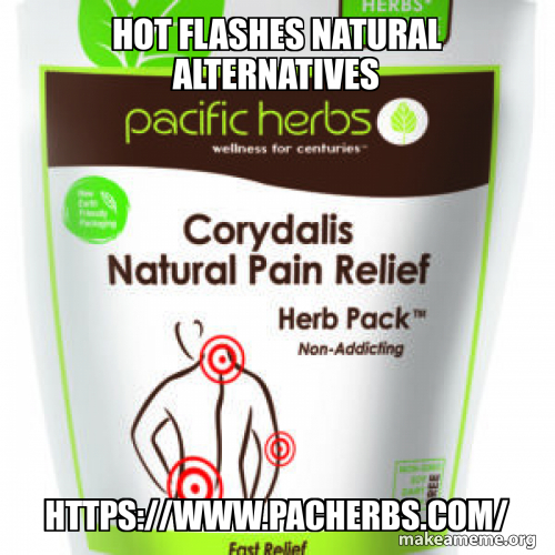 hot flashes natural alternatives HOT