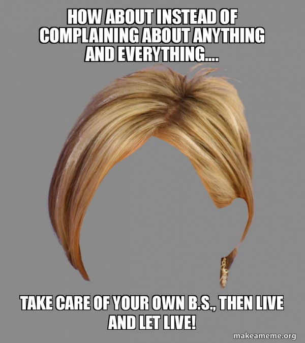 The Karen Hair meme