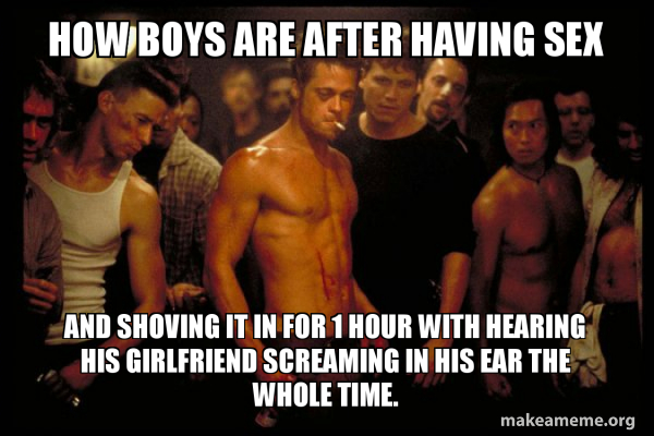 Fight Club meme