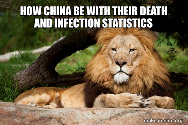 Contemplative Lion meme