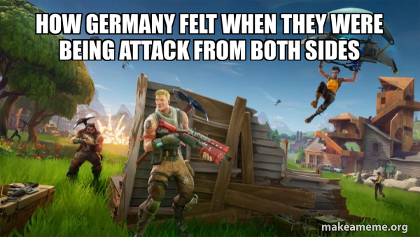 Fortnite Battle Royale game meme