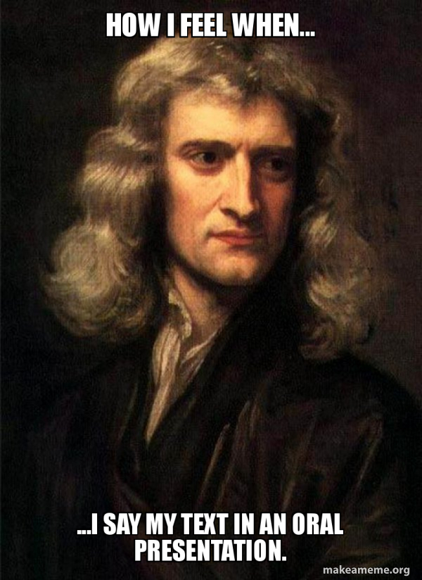 Sir Isaac Newton meme