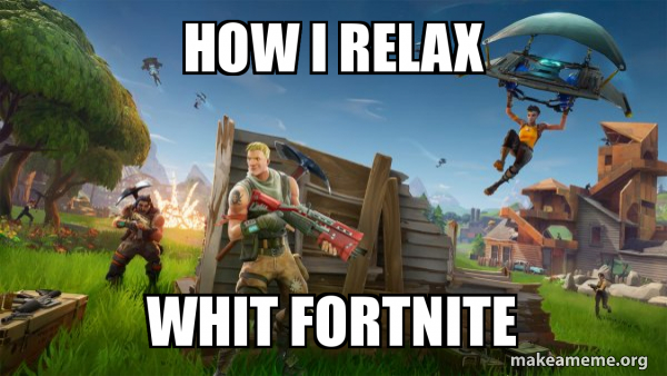 Fortnite Battle Royale game meme