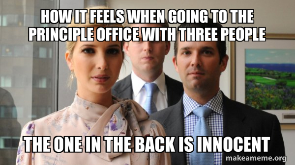 The Trump Kids Eric, Donald Jr and Ivanka meme