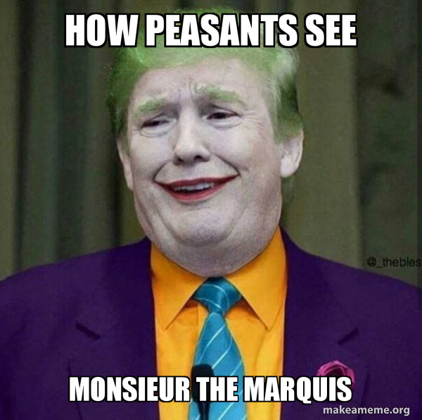 Donald Trump - The Joker meme