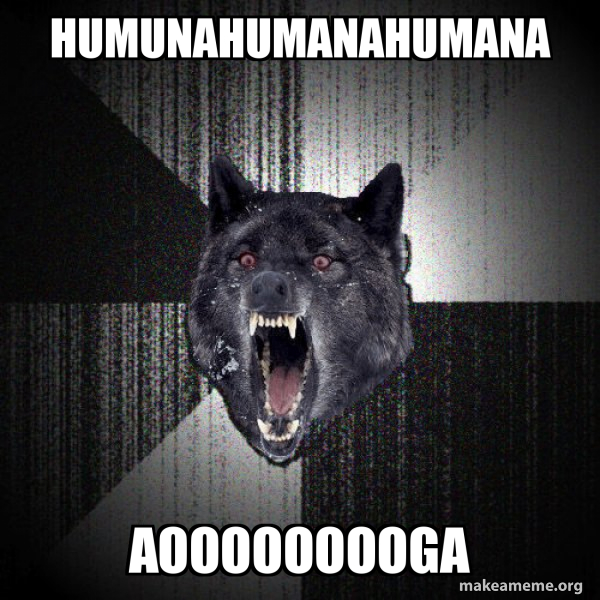 Insanity Wolf meme