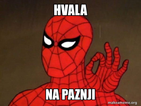 Hvala Na Paznji Spiderman Care Factor Zero Meme Generator hvala-na-paznji-spiderman-care-factor-zero-meme-generator