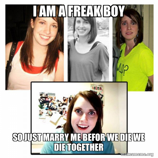 OAG's Overly Attached GirlFriend's meme