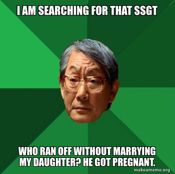 High Expectations Asian Father meme