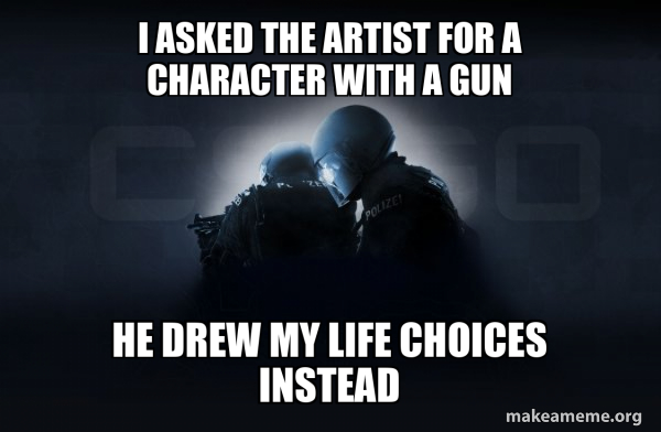 Counter-Strike (CSGO) meme