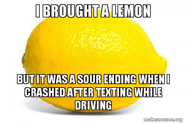 Lemon meme