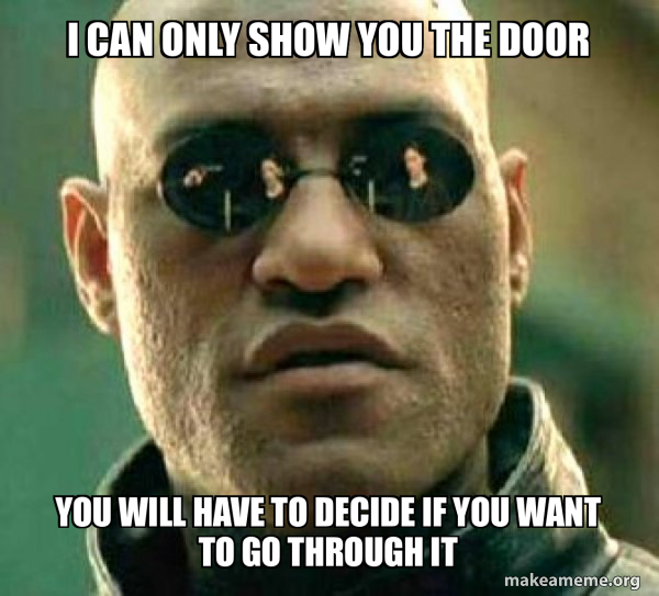 Matrix Morpheus meme