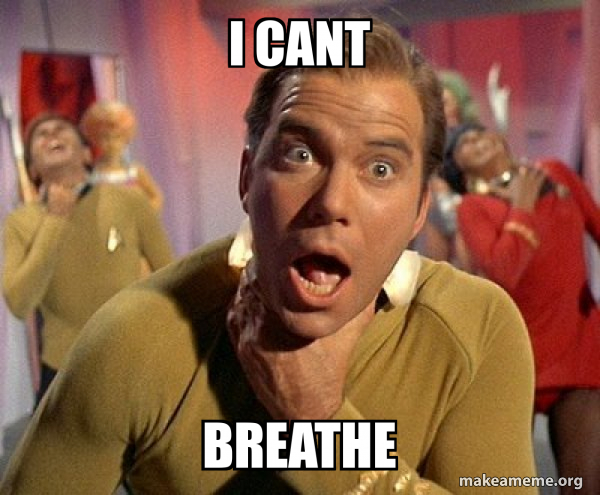 Captain Kirk Choking meme