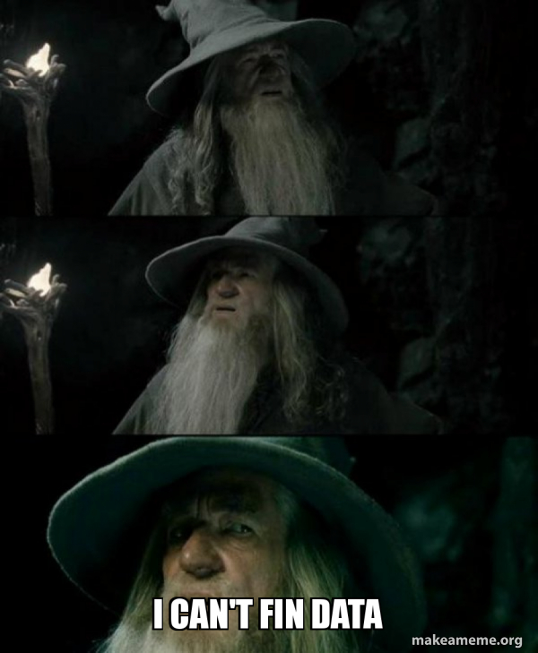 Confused Gandalf meme