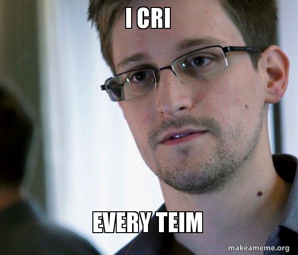 Edward Snowden (NSA Whistle Blower) meme