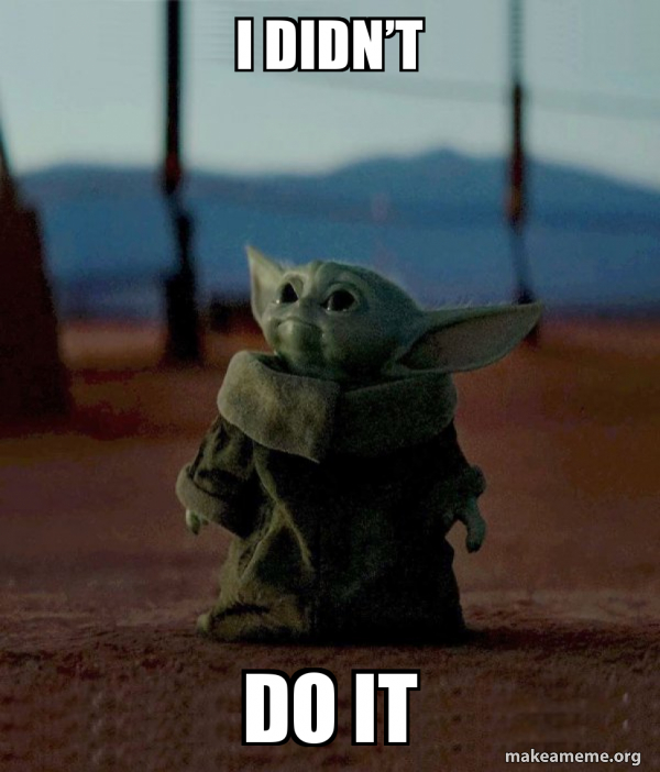 Baby Yoda meme