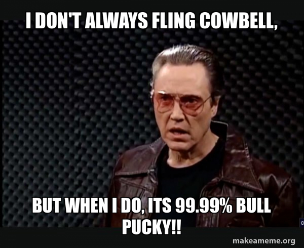 SNL - More Cowbell meme