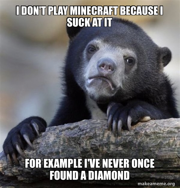 Confession Bear meme