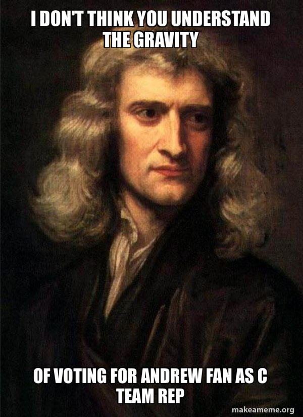 Sir Isaac Newton meme