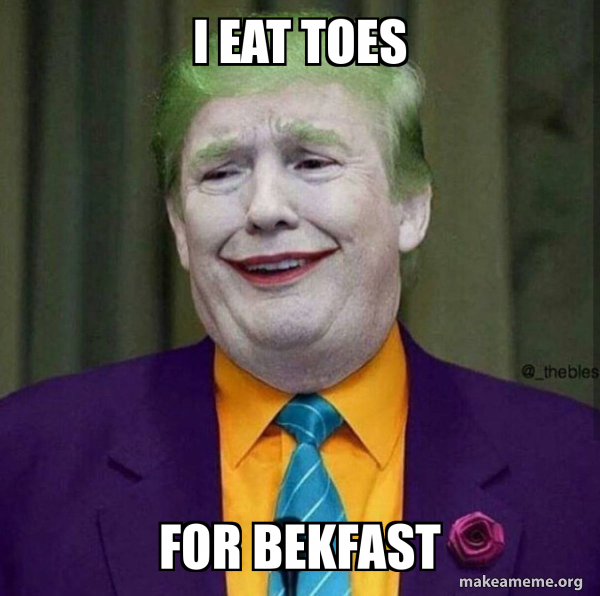 Donald Trump - The Joker meme