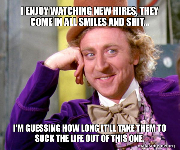 Willy Wonka Sarcasm Meme meme