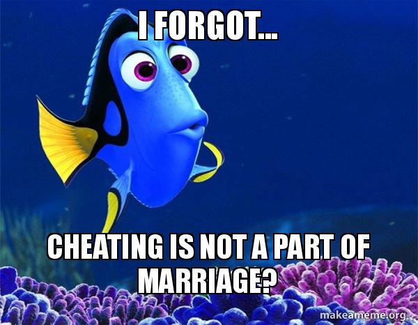 Dory from Nemo  (5 second memory) meme