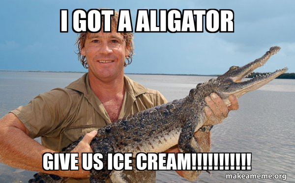 Steve irwin meme