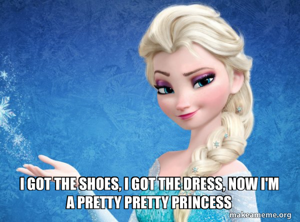 princess dress meme Walking into Work Like a Fabulous Princess