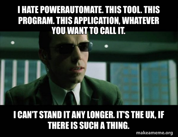 Agent Smith from the Matrix meme