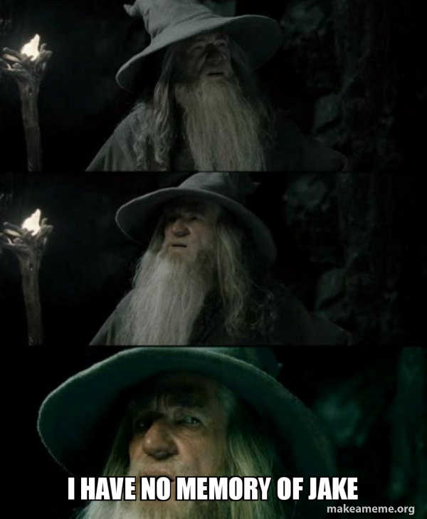 Confused Gandalf meme