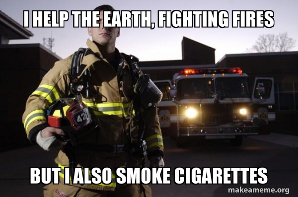 Good Guy Fire Fighter meme