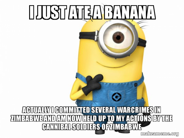 Thoughtful Minion meme
