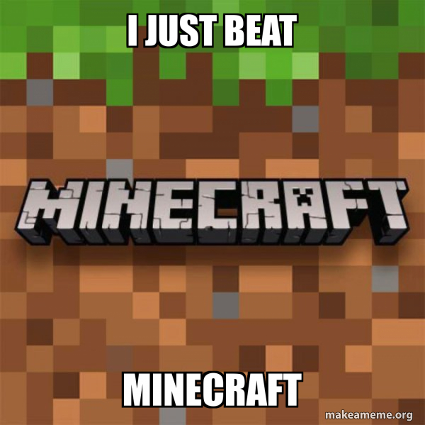 Minecraft meme