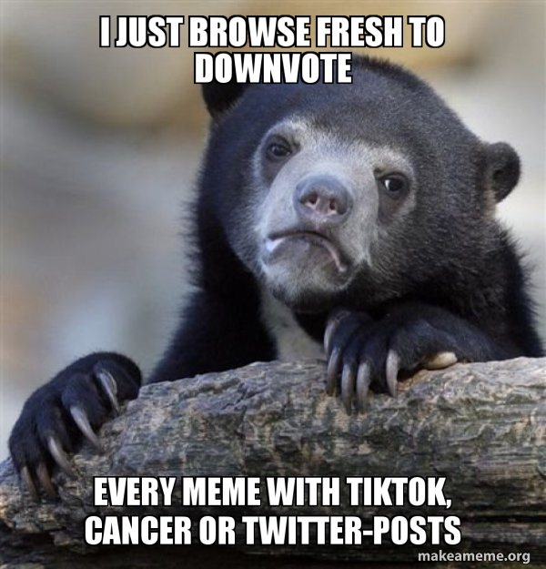 Confession Bear meme