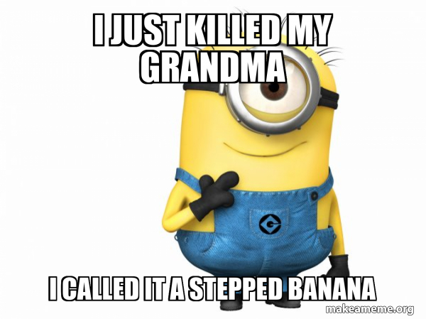 Thoughtful Minion meme