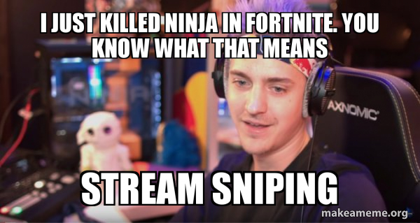 Ninja Tyler Blevins meme