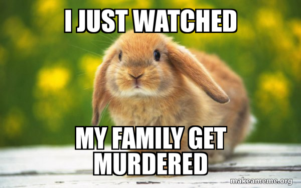 Regretful Rabbit meme