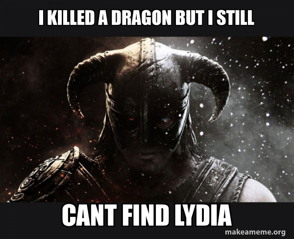 Skyrim meme