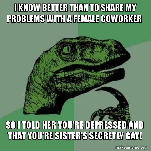 Philosoraptor meme