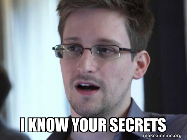 Edward Snowden meme