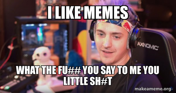 Ninja Tyler Blevins meme