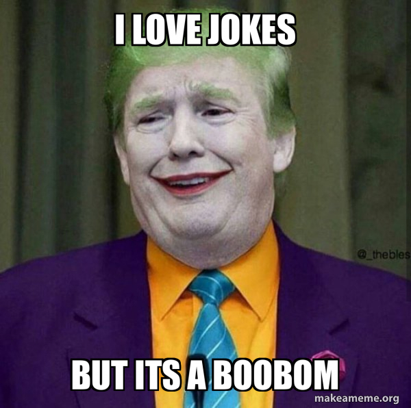 Donald Trump - The Joker meme